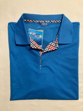 FGS Men's Blue Polo Shirt (Item No. C7)